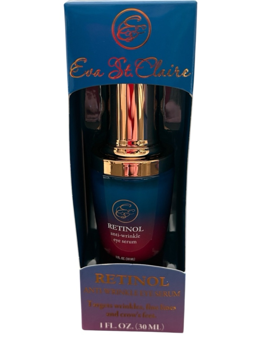 Eva St. Claire Retinol Anti-Wrinkle Eye Serum, 1 fl oz